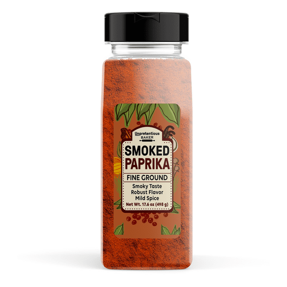 Unpretentious Smoked Paprika, 1 lb, Ground Spice Made from Dried Red Chile Peppers, Strong & Smoked Flavor