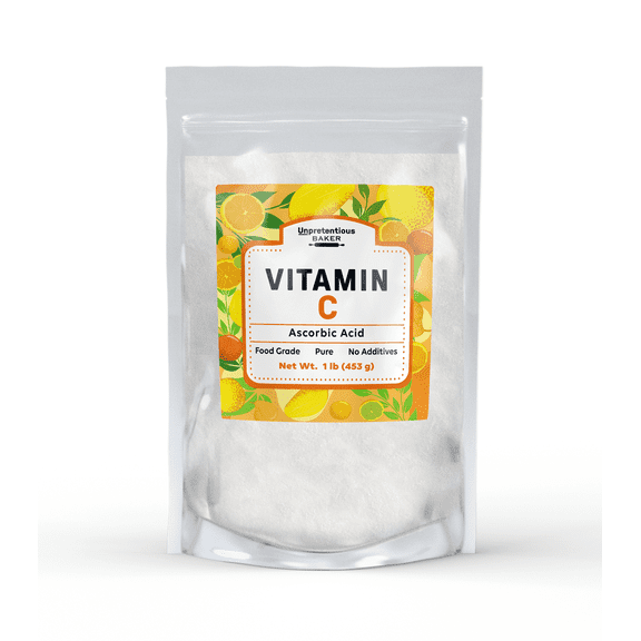 Unpretentious Vitamin C Powder Baker 1 lb Ascorbic Acid, Resealable Bag