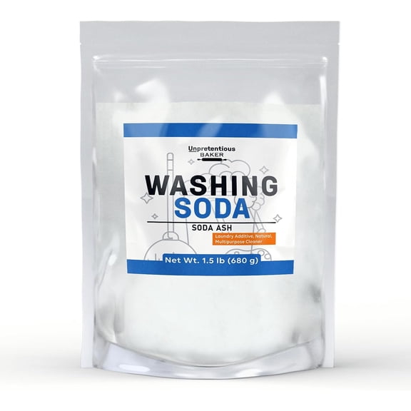 Unpretentious, Washing Soda, 1.5 Lb