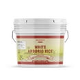 thumbnail image 1 of Unpretentious White Arborio Rice, 1 Gallon, Italian Risotto, Rice Pudding, Creamy Rice, Bulk Size Container, 1 of 5