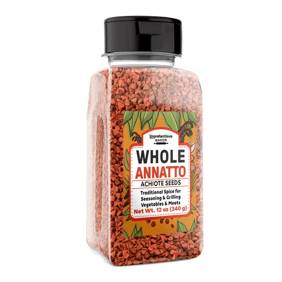 Unpretentious Whole Annatto Seeds, 2 Cups, Seasoning, Grilling Spice & Rub, Cooking