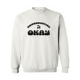 thumbnail image 1 of Unproductive & Okay Crewneck Sweatshirt, 1 of 3