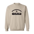 thumbnail image 1 of Unproductive & Okay Crewneck Sweatshirt, 1 of 3