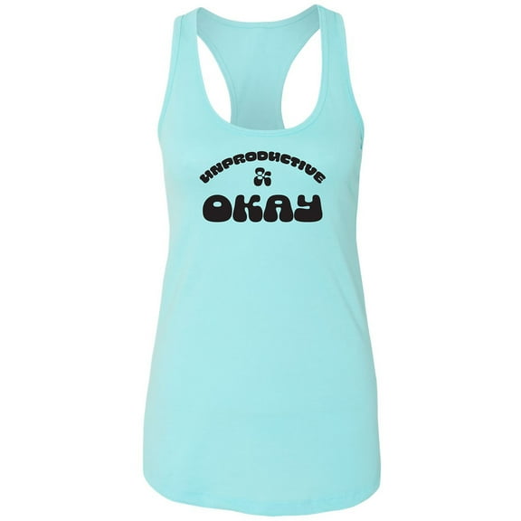 Unproductive & Okay Racerback Tank