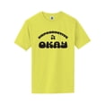 thumbnail image 1 of Unproductive & Okay Short Sleeve Neon T-Shirt, 1 of 1