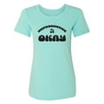 thumbnail image 1 of Unproductive & Okay Womens crewneck tee, 1 of 3