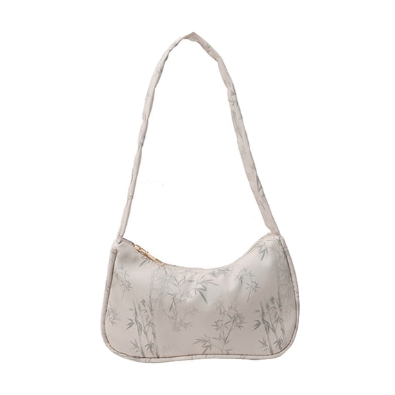 Unqiue Underarm Shoulder Purse Practical Nylon Armpit Bag With Functional Pockets for Commuting and Business Meetings
