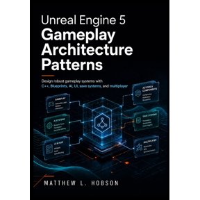 Unreal Engine 5 Gameplay Architecture Patterns: Build Clean C++ Systems for Combat, Inventory, AI, UI, Save/Load, GAS, a, (Paperback)