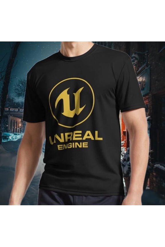 Unreal Engine Logo Unisex T-Shirt Funny Size S to 5XL