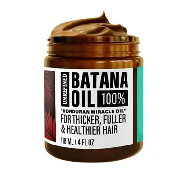 Unrefined Batana Oil For Hair Health Cold Pressed Organic Sebi Batana Oil From Natural Oil Also Helps With Frizz Split Ends Texture 118ML