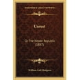 thumbnail image 1 of Unrest : Or The Newer Republic (1887) (Paperback), 1 of 1