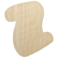thumbnail image 1 of Unrolled Scroll of Parchment and Text Wood Shape Unfinished Piece Cutout Craft DIY Projects - 6.25 Inch Size - 1/4 Inch Thick, 1 of 7