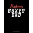 thumbnail image 1 of Unruled Composition Book: Badass Boxer Dad: Unruled Composition Book (Paperback), 1 of 1