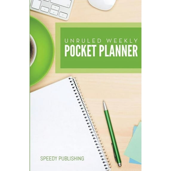 Unruled Weekly Pocket Planner, (Paperback)