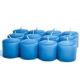 thumbnail image 1 of Unscented Colonial Blue Votives 15 Hour Votive Candles Pack: 12 per box 1.5 in. diameter x 2.25 in. tall, 1 of 1