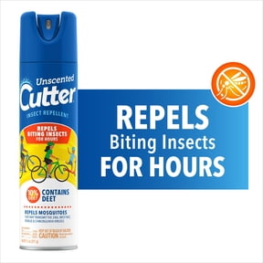 Unscented Cutter Insect and Mosquito Repellent, Bug Spray with 10% DEET, 11 Oz