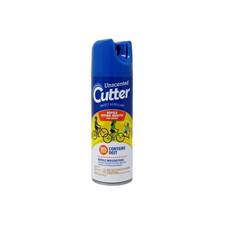 Unscented Cutter Insect Repellent, Aerosol Spray, 6-Ounce (Pack of 16)