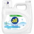 thumbnail image 1 of Unscented Free Clear for Sensitive Skin HE Liquid Laundry Detergent, 1 of 5