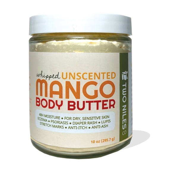 Unscented Mango Body Butter for Sensitive Skin