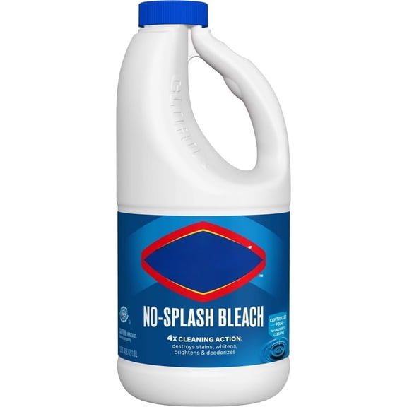 Unscented No-Splash Liquid Bleach - 40 fl oz