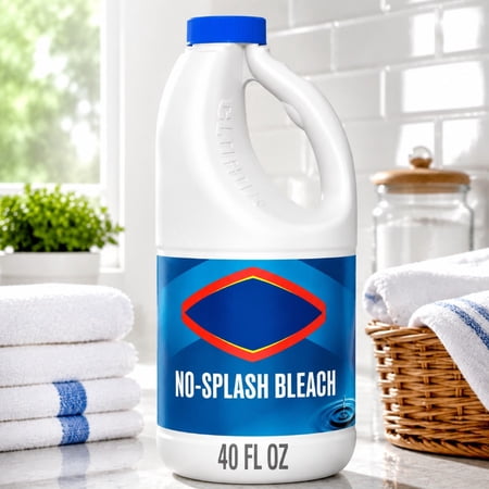 Unscented No-Splash Liquid Bleach - 40 fl oz