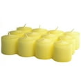 thumbnail image 1 of Unscented Pale Yellow Votives 15 Hour Votive Candles Pack: 12 per box 1.5 in. diameter x 2.25 in. tall, 1 of 1