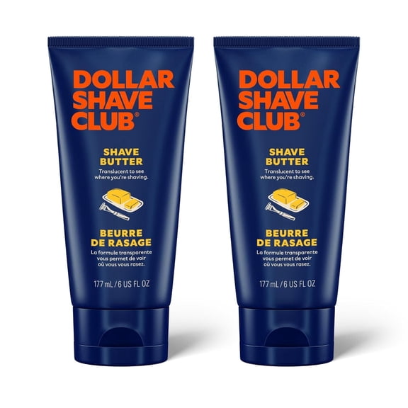Dollar Shave Club Classic Hydrating Shave Butter 12 Fl. Oz (2ct)
