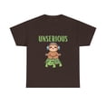 thumbnail image 1 of Unserious Sloth on Turtle Unisex Heavy Cotton Tee, 1 of 4