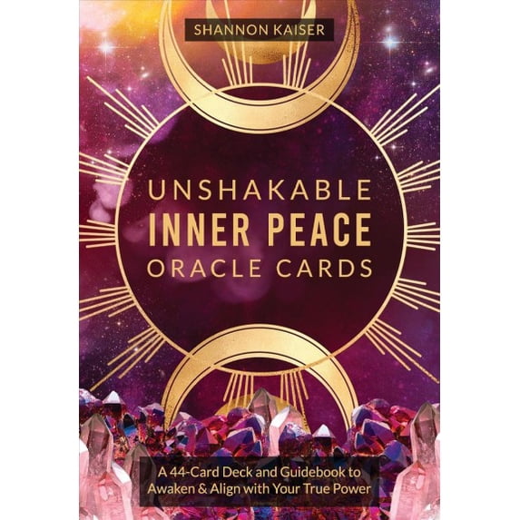 Pre-Owned Unshakable Inner Peace Oracle Cards : A 44-Card Deck and Guidebook to Awaken & Align with Your True Power (Cards)