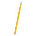 thumbnail image 1 of Unsharpened Wood Pencils Yellow, Wood Cased Hexagonal Pencils With Eraser, Cute Design For Art And Writing, Pre Sharpened (White ,19*1), 1 of 9