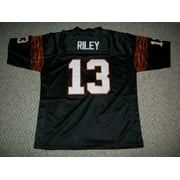 Unsigned Ken Riley Jersey #13 Cincinnati 80's Style Custom Stitched Black Football No Brands/Logos Sizes S-3XLs (New)
