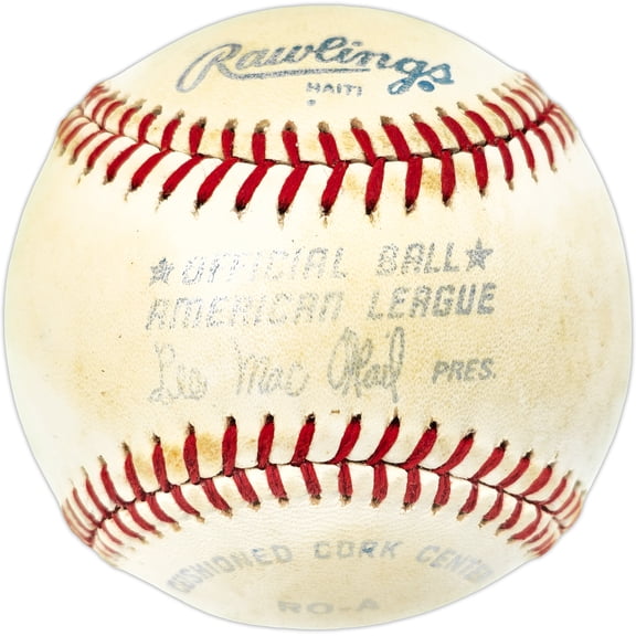 Unsigned MacPhail AL Baseball SKU #238370