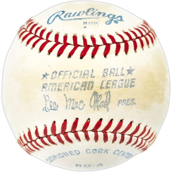 Unsigned MacPhail AL Baseball SKU #238371