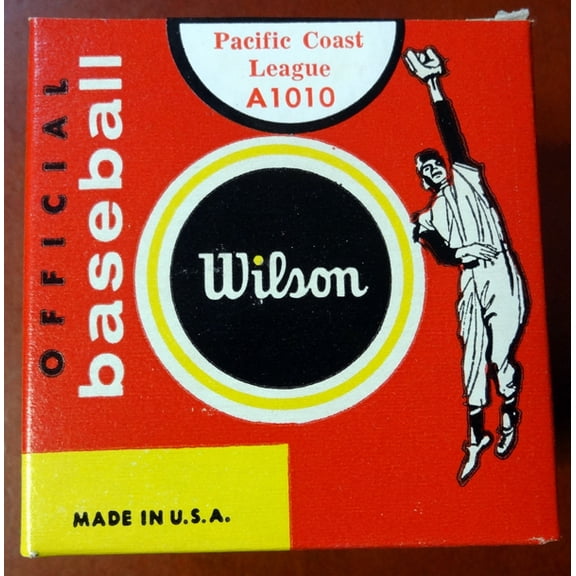 Unsigned Official Wilson Pacific Coast League Baseball Unsigned 99644