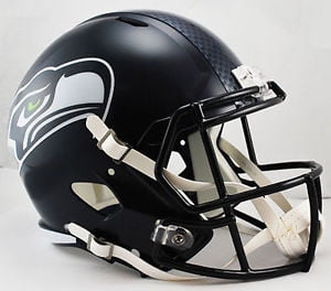 Unsigned Seattle Seahawks Blue Replica Speed Full Size Helmet 105704