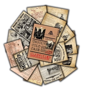 Masters of Mystery Cold Case Files Game Sherlock Holmes v Jack the Ripper Unsolved Murder Mystery Adult Board Game 20 Pieces