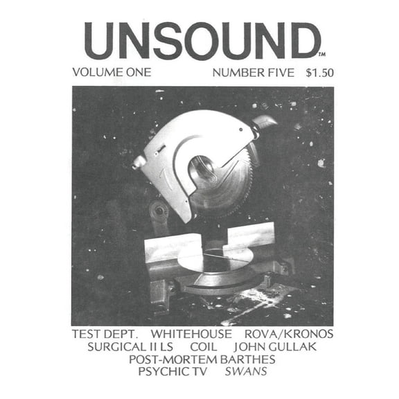 Unsound: Number Five, Volume One (Paperback)