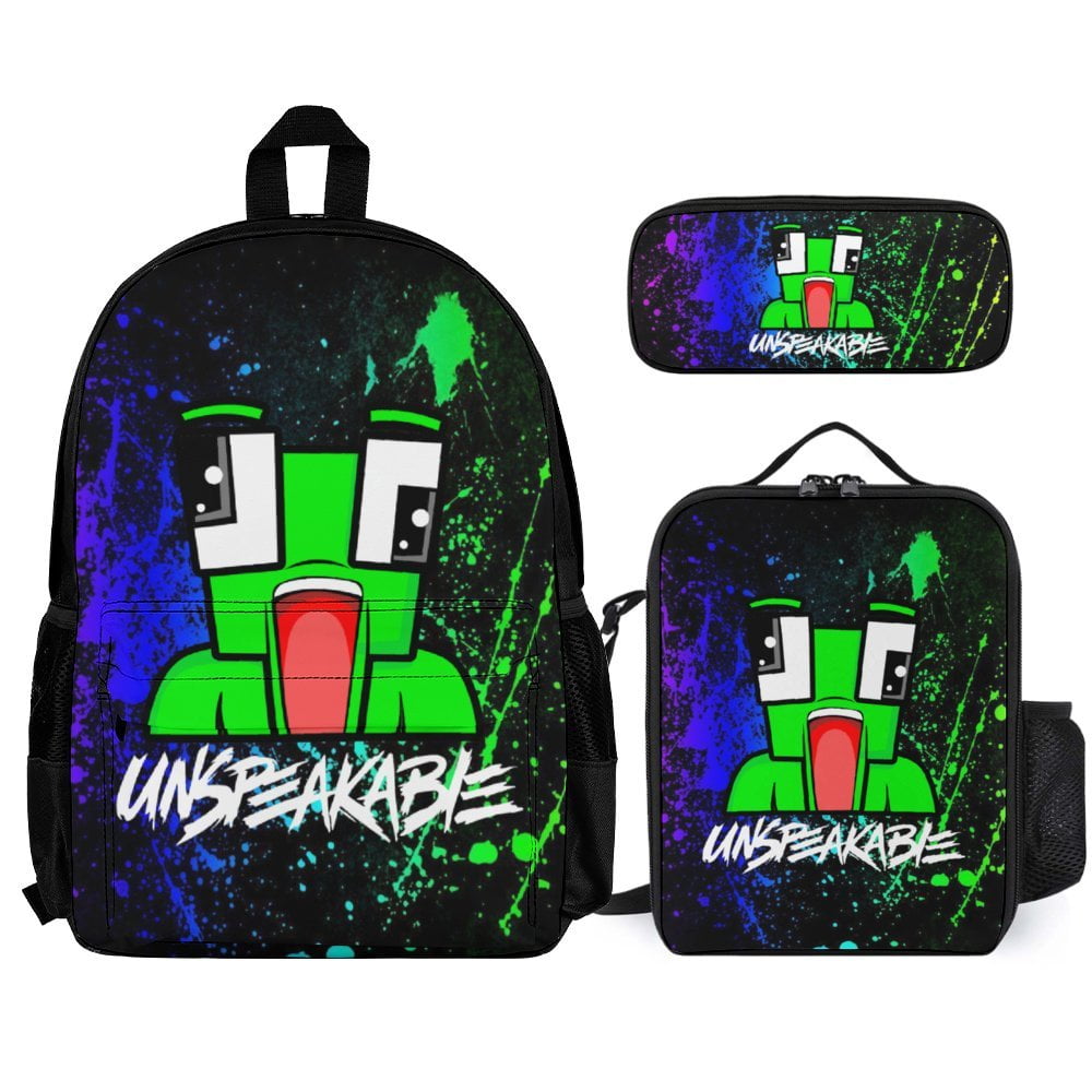 Unspeakable 3Pcs Backpacks Sets with Lunch Bag And Pencil Case for Boys ...