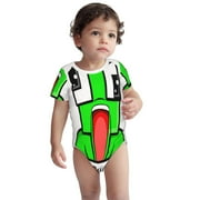 Unspeakable Baby Bodysuit Cartoon Cotton Climbing One Piece Bodysuit Breathable Short Sleeves Toddler T-Shirt For Baby Boy Or Girl Easy Change, Unisex, Perfect For Daily Wear 3 Months