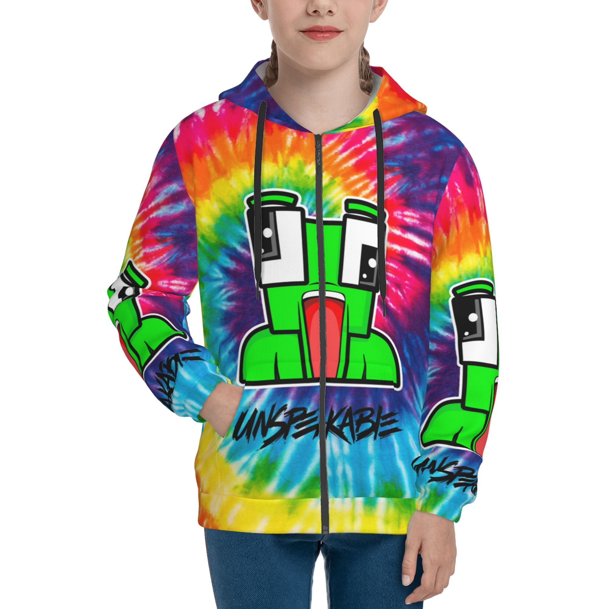 Unspeakable zipper hoodie hot sale