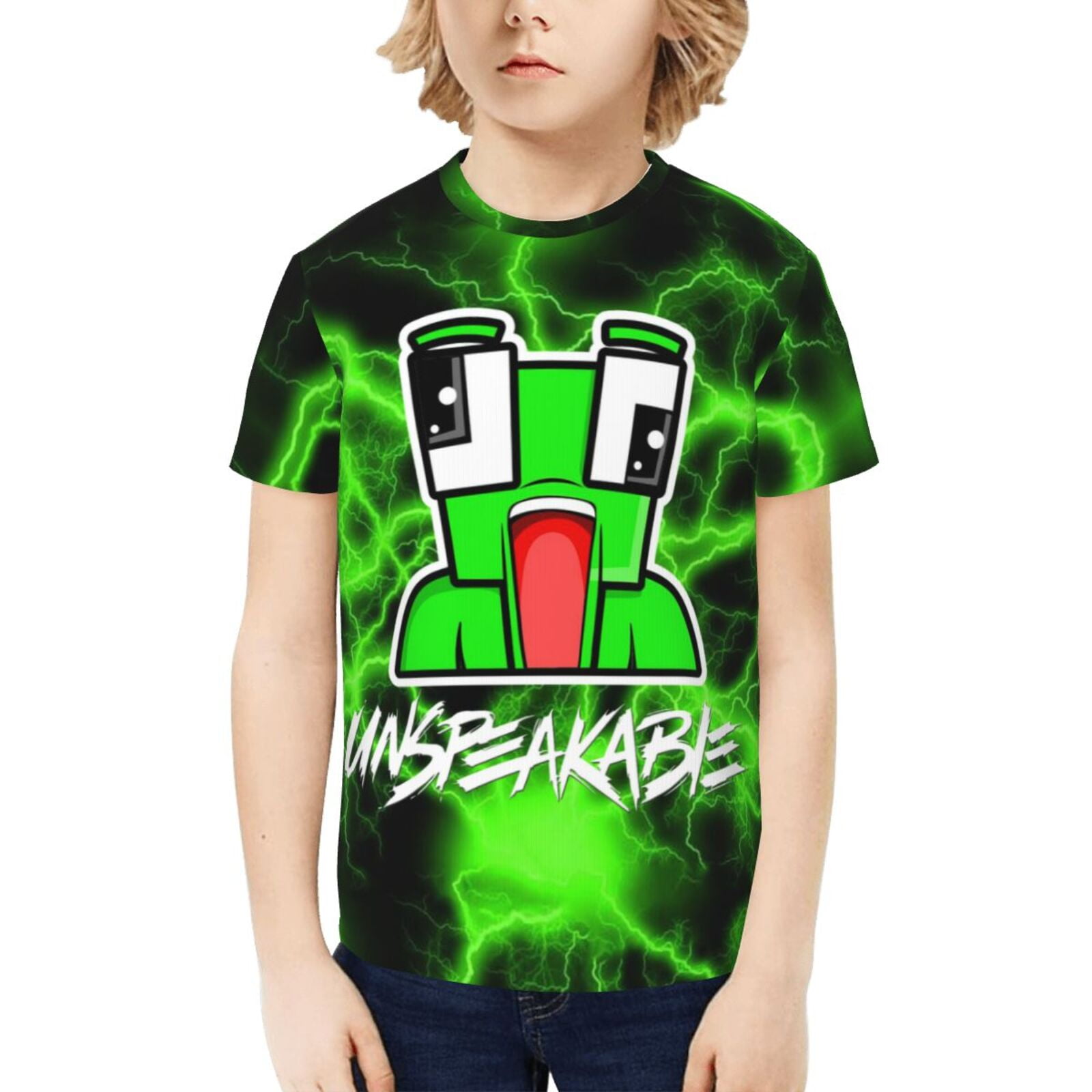 Unspeakable Kids TShirt 3D Printed Graphic TShirts Boys and Girls