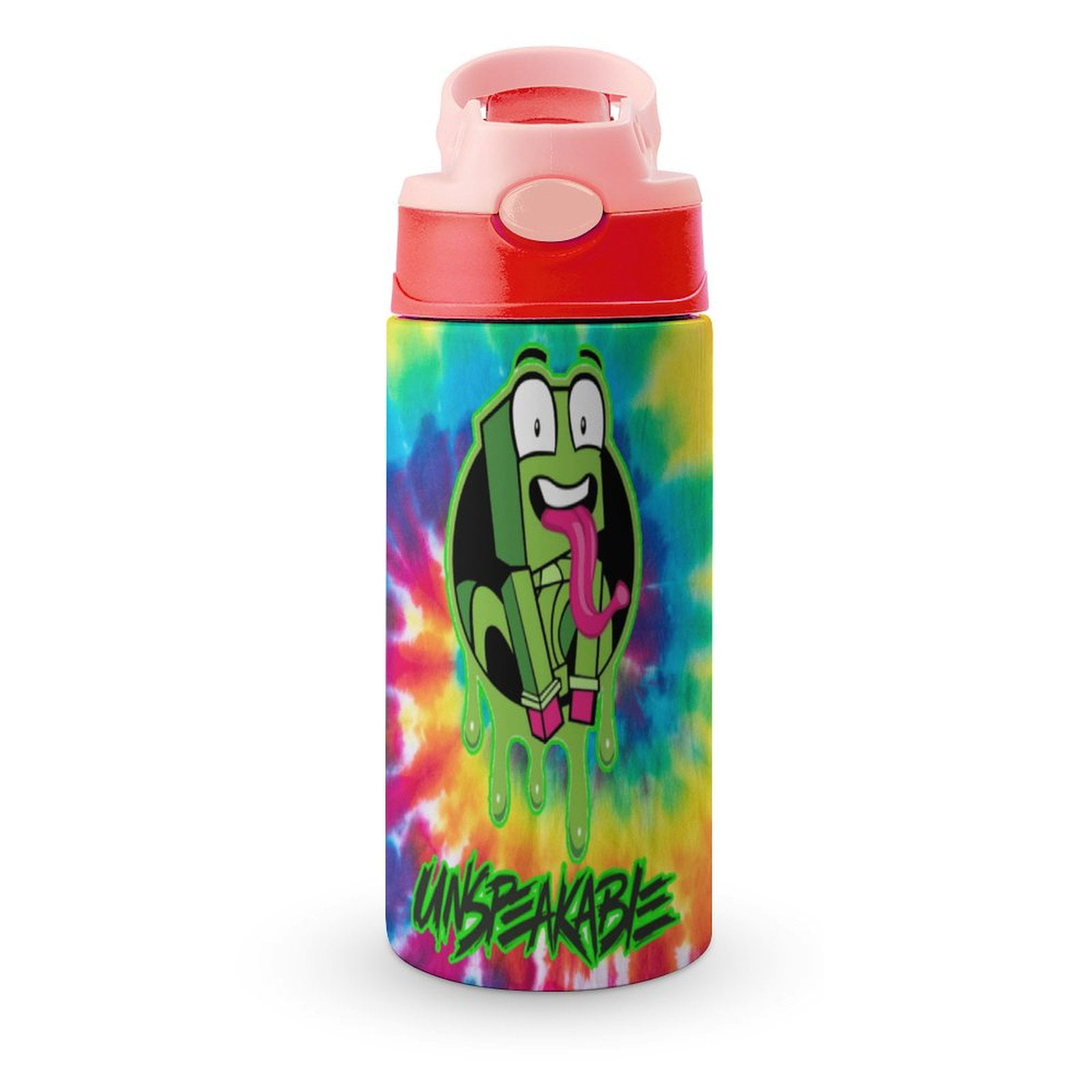 Unspeakable Unspeakable Kids Water Bottle with Silicone Straw And Spill ...