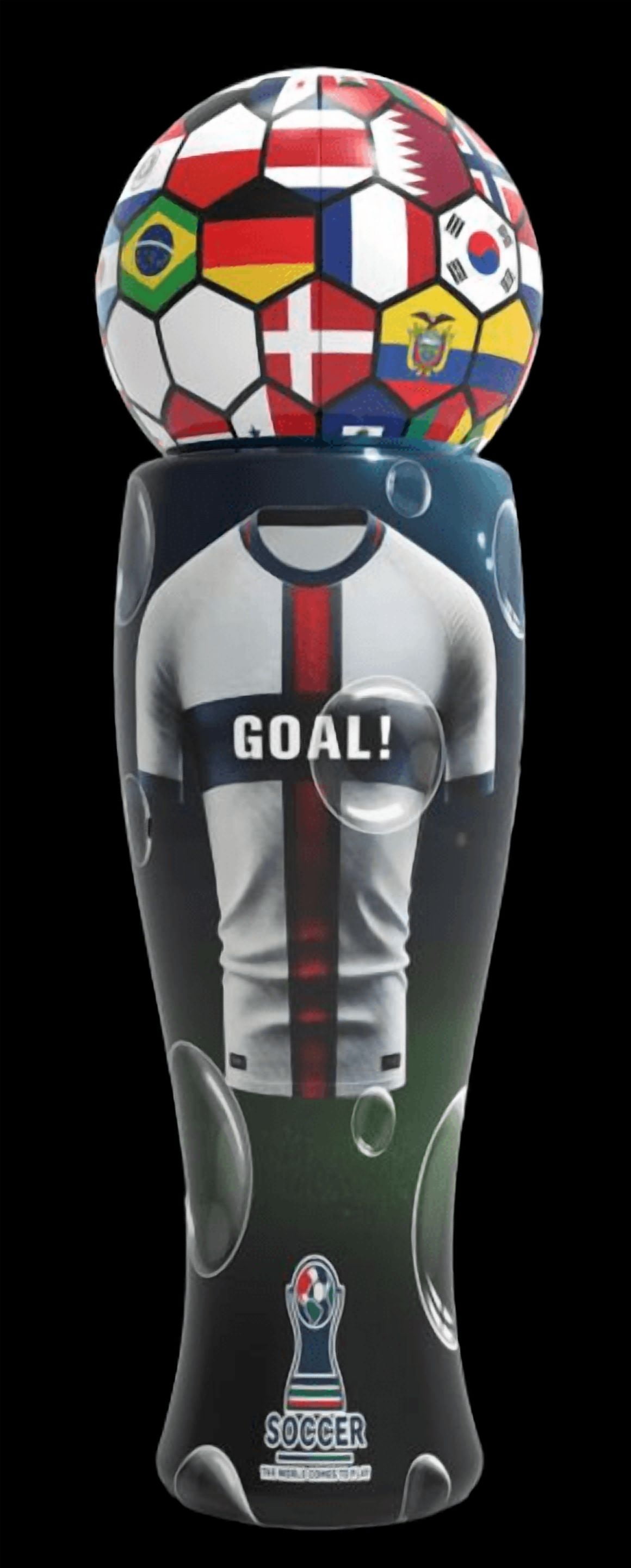 Unspillable Soccer Bubbles - 70ml