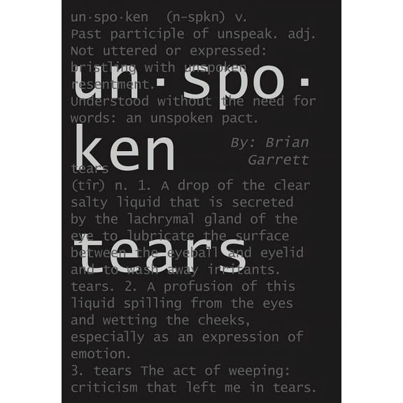 Unspoken Tears (Hardcover)