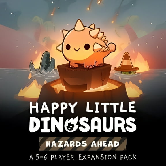 Unstable Games Happy Little Dinosaurs Hazards Ahead Board Games, Paper