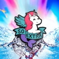 thumbnail image 1 of Unstable Games So Extra Unicorn Enamel Charm Pin, 1 of 2