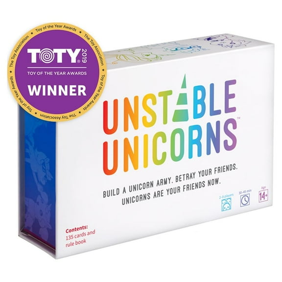 Unstable Unicorns Strategic Card Game with Magical Powers