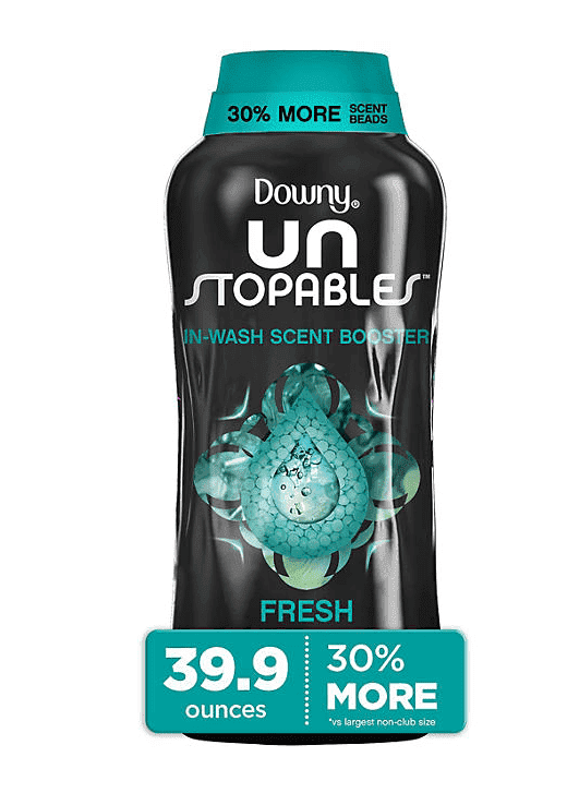 Unstopables In-Wash Laundry Scent Booster Beads, Fresh, 39.9 oz