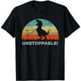 thumbnail image 1 of Unstoppable T Rex With Trash Grabber Pickup Tool Funny T-Shirt, 1 of 5