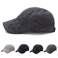 thumbnail image 1 of Unstructured Reflective Breathable Sports Cap Mesh Cap for Men and Women, 1 of 7